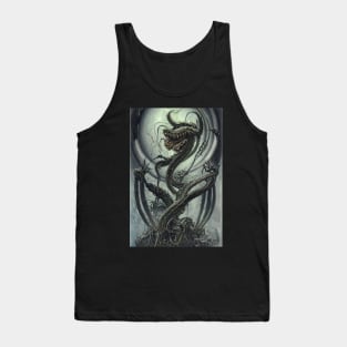 Giger style Artwork Tank Top